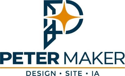 Peter Maker — Design · Site · IA